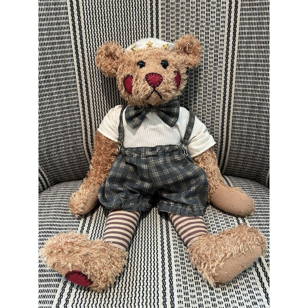 Roscoe 37779‎ by Donna Bobby – Gallery Teddy Bears – Ashton Drake